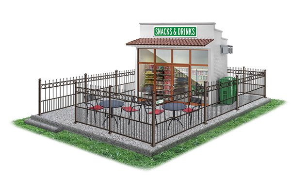 Southern New Hampshire Commercial fence installation company