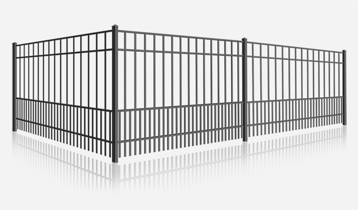 Ornamental Steel Pool Fencing in Wilton New Hampshire
